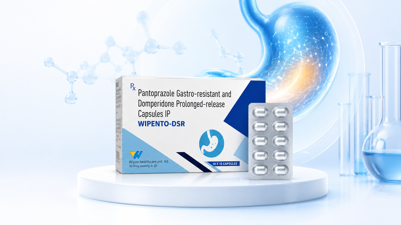 Wipzo Healthcare product portfolio